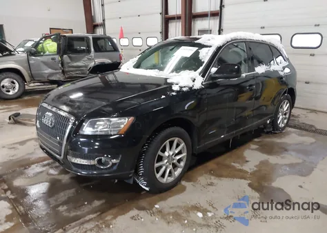 2011 Audi Q5 2.0T Premium from USA, damaged, VIN WA1CFAFPXBA097561